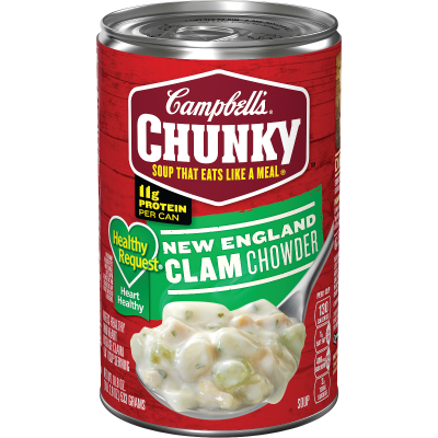 Campbell's Chunky New England Clam Chowder 18.8oz