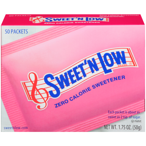 Sweet'N Low Sugar Substitute 50 Pack