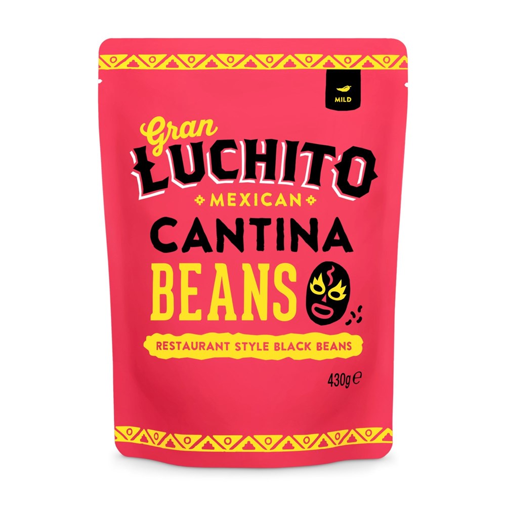 Gran Luchito Cantina Restaurant Style Beans 430g