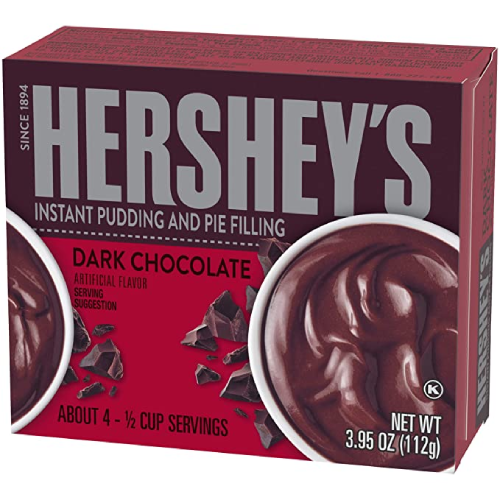 Hershey's Instant Dark Chocolate Pudding & Pie Filling 3.95oz