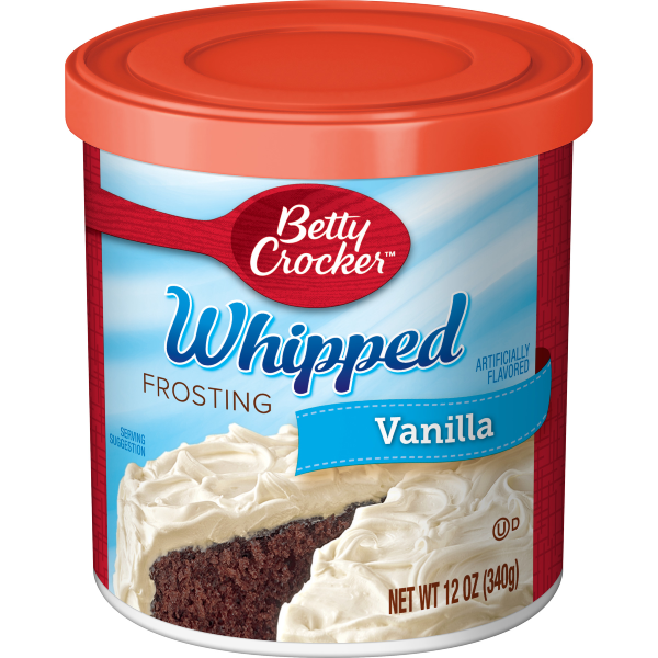 Betty Crocker Whipped Vanilla Frosting 12oz