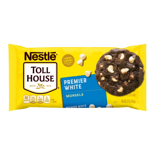 Nestle Toll House Premier White Morsels 12oz (BEST BY: FEBRUARY 2024)