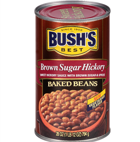 Bush's Brown Sugar Hickory Baked Beans 28oz