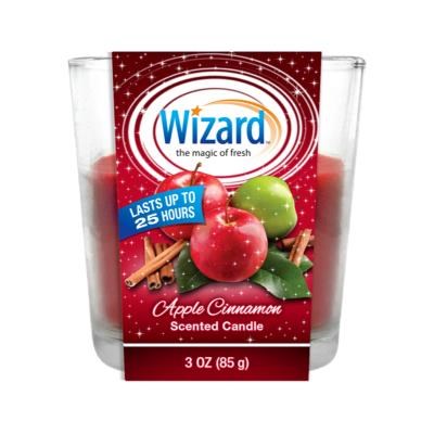 Wizard Apple Cinnamon Candle 3.0oz