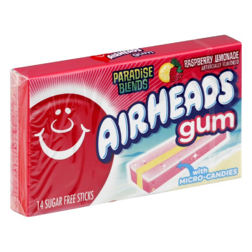 Airheads Gum Raspberry Lemonade 14pc – USAFoods