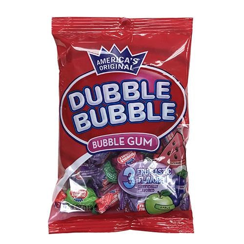 Dubble Bubble Fruitastic Flavors Bubble Gum 4oz – USAFoods