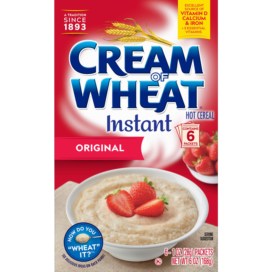 Cream of Wheat Original Instant Hot Cereal 6ct