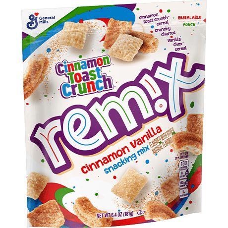 Cinnamon Toast Crunch Remix Cinnamon Vanilla Snacking Mix 6.4oz