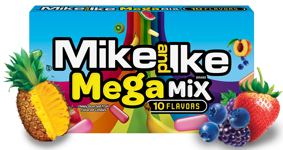 Mike & Ike Mega Mix 4.25oz – USAFoods