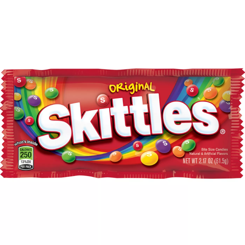 Skittles Original Single 2.17oz (BEST BY: DEC 2023)