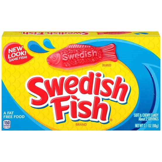Swedish Fish Soft & Chewy Candy 3.1oz
