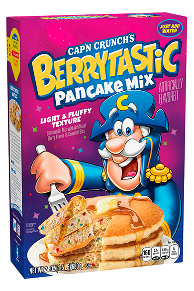 Cap'n Crunch Berrytastic Pancake Mix 24oz