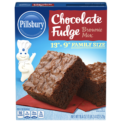 Pillsbury Chocolate Fudge Brownie Mix 18.4oz