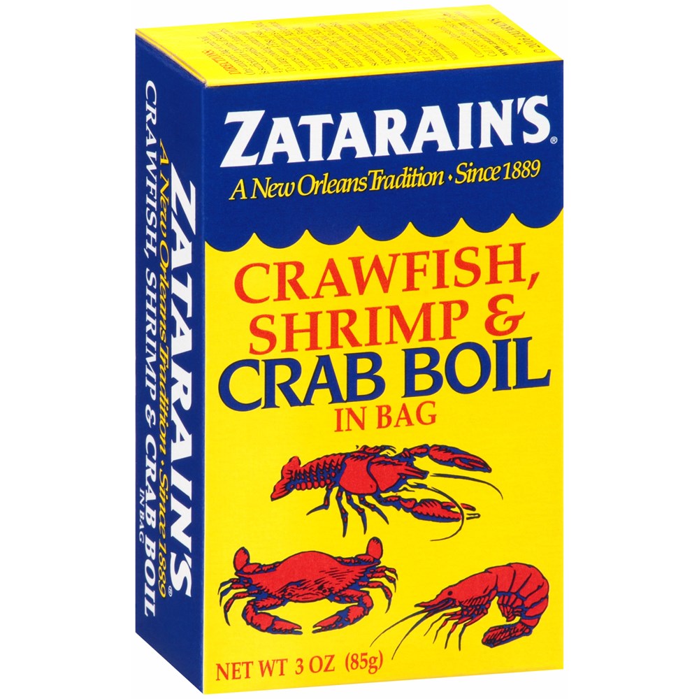 Zatarain's Crawfish Shrimp & Crab Boil in Bag 3oz