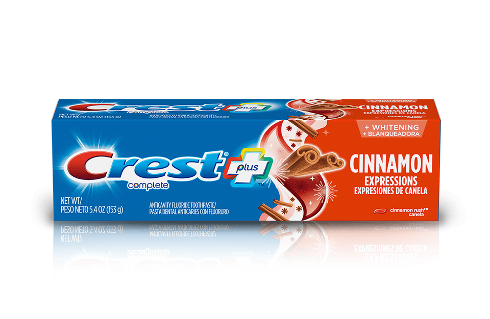 Crest Complete Plus Cinnamon Expressions Toothpaste 5.4oz