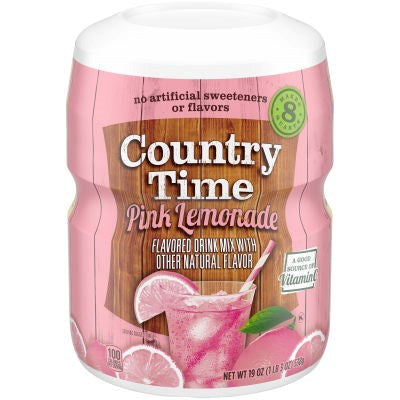 Country Time Pink Lemonade Drink Mix 19oz