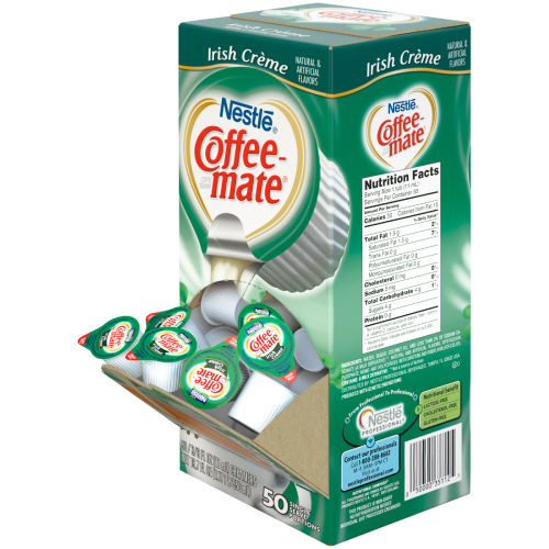 Coffee-Mate Irish Creme Liquid Creamer Singles 50ct