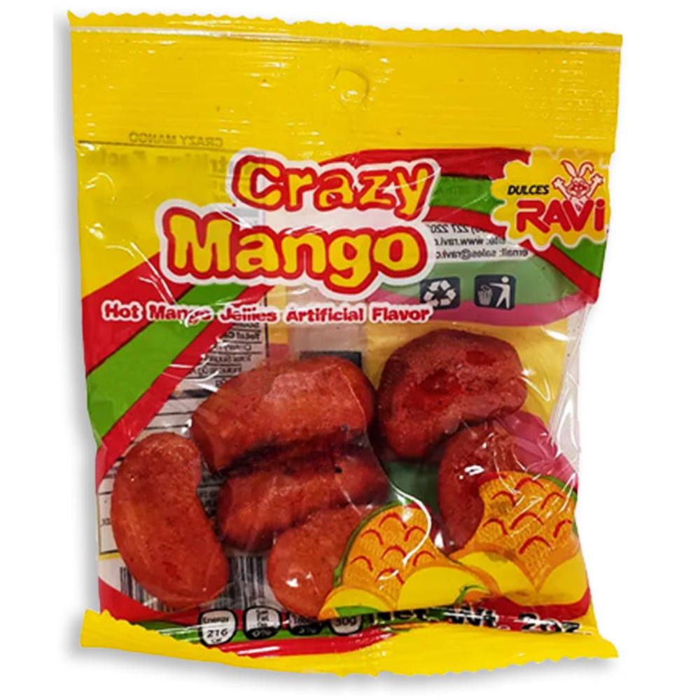 Crazy Mango Hot Jellies 2oz