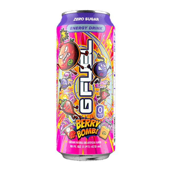 G FUEL Berry Bomb Energy Drink 16oz – USAFoods