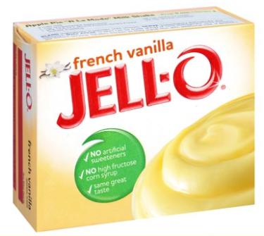 Jell-O Instant French Vanilla Pudding Mix 3.4oz