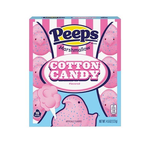 Peeps Cotton Candy Chicks 15ct