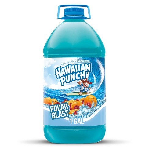 Hawaiian Punch Polar Blast Plastic Bottle 1 Gallon (3.78L)