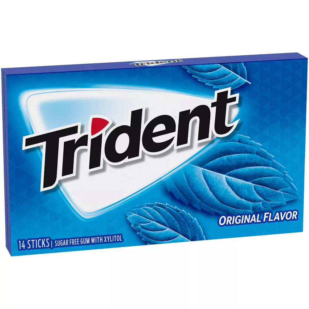 Trident Original Sugar Free Gum 14pc