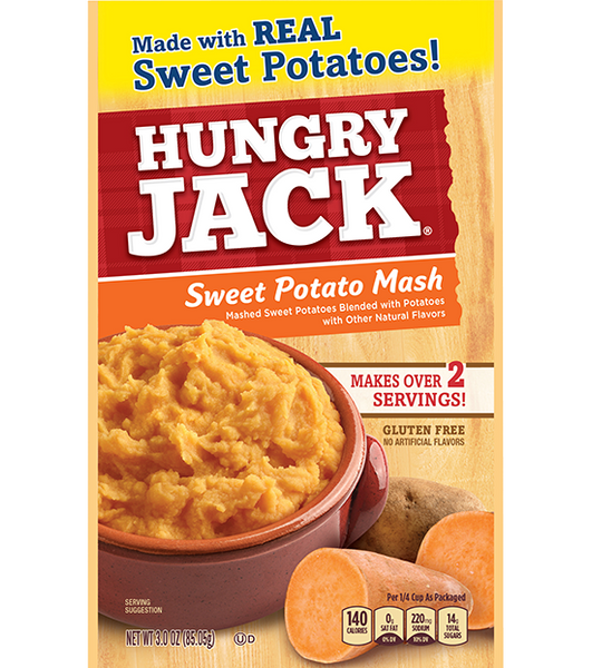 Hungry Jack Sweet Potato Mash 3oz – USAFoods