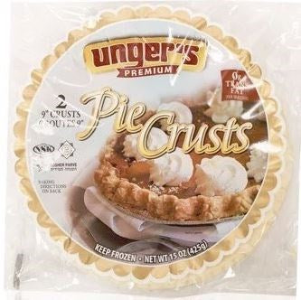 Unger's Pie Crust 9" 2 Pack [Click & Collect Only]