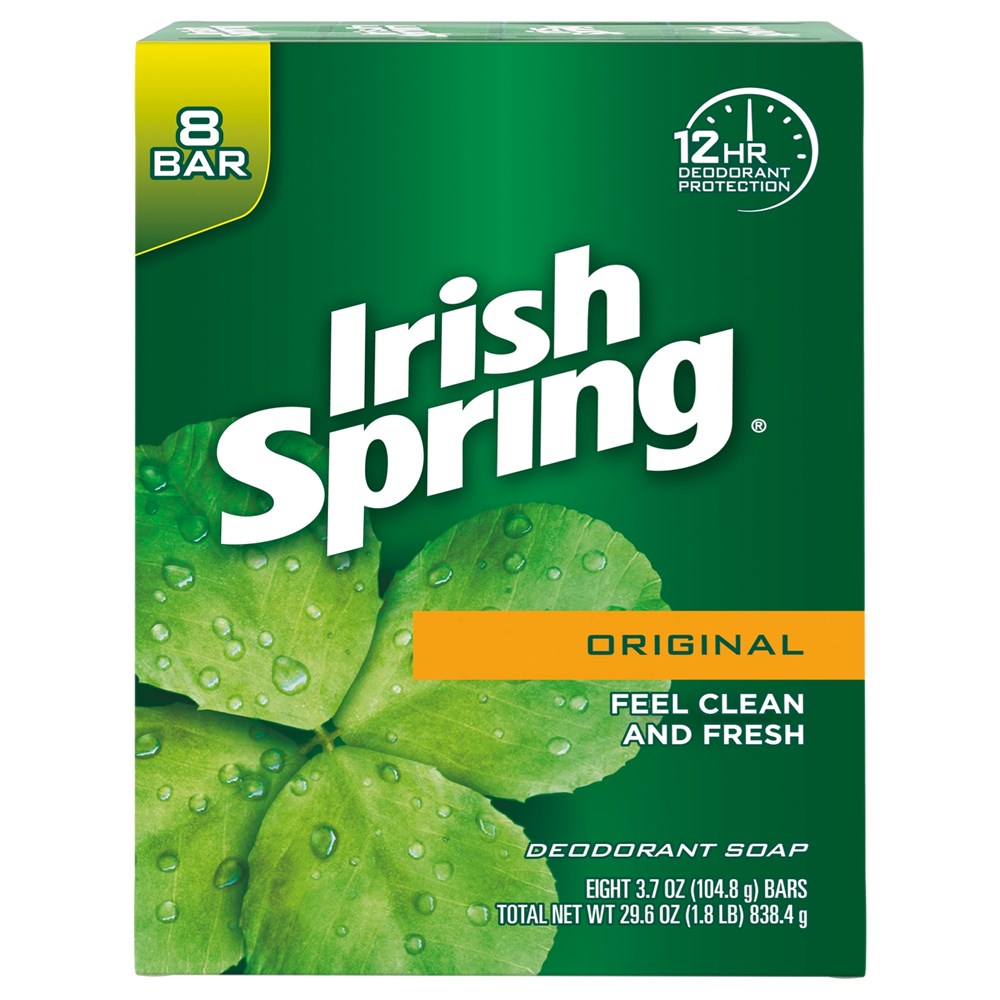 Irish Spring Soap 8 Bars