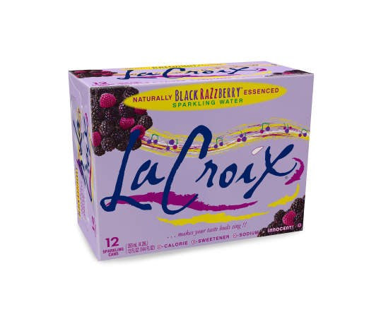 La Croix Black Razzberry Can 12 Pack
