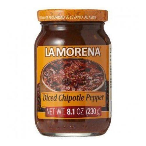 La Morena Diced Chipotle Pepper 8.1oz
