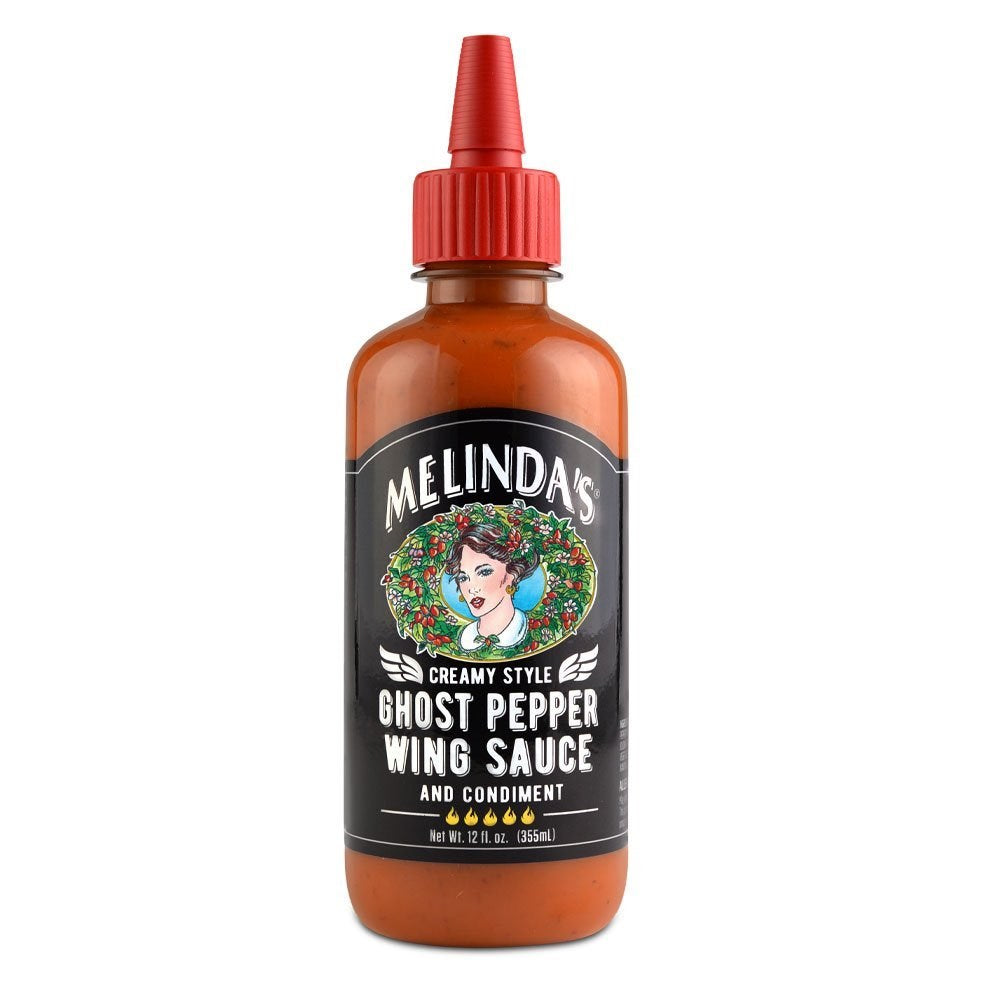 Melinda's Creamy Ghost Pepper Wing Sauce 12oz