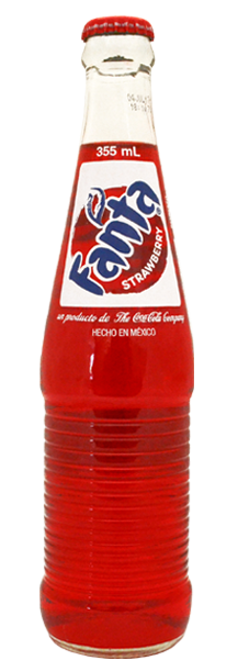 Mexican Fanta Strawberry 12oz