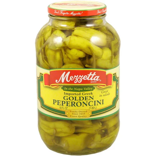 Mezzetta Golden Greek Peperoncini 64oz