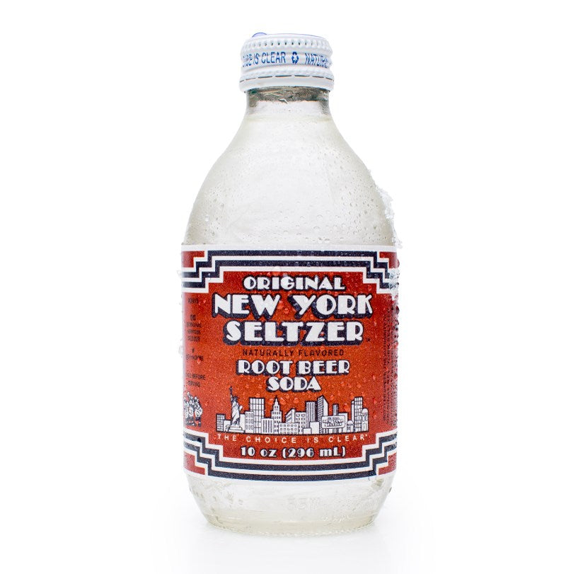 Original New York Seltzer Root Beer Soda 10oz
