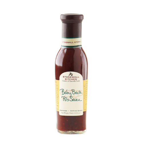 Stonewall Kitchen Baby Back Rib Sauce 11oz (BEST BY: AUG2025)