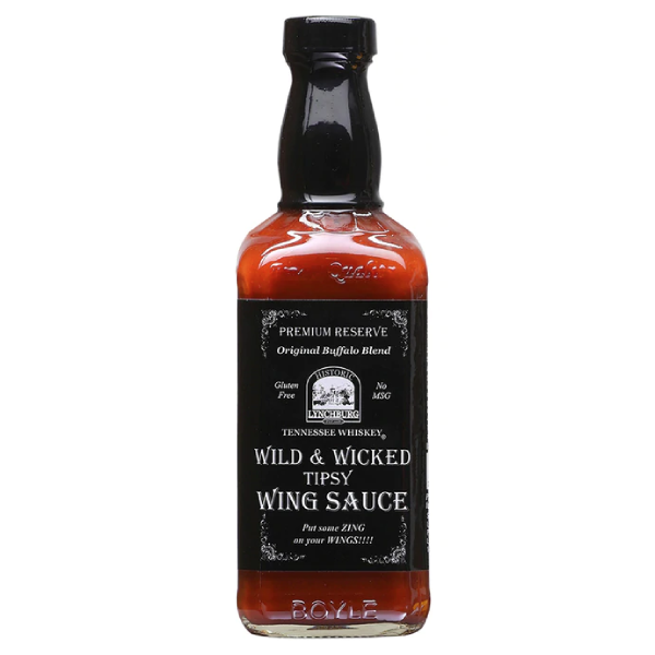 Historic Lynchburg Wild & Wicked Tipsy Wing Sauce 15oz
