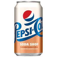 Pepsi Soda Shop Cream Soda 12oz