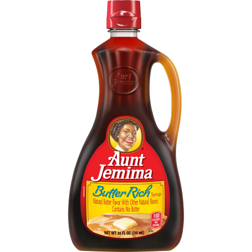 Pearl Milling Company (Aunt Jemima) Butter Rich Syrup 24oz