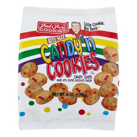 Bud's Best Candy Chips Candy'n Cookies 6oz (BEST BY: FEB 25)