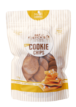 Pat & Stick's Sea Salt Caramel Mini Cookie Chips 170g