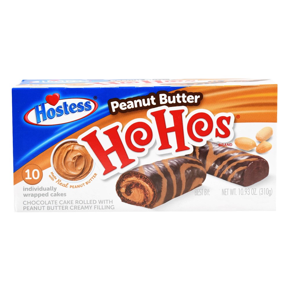 Hostess Peanut Butter Ho Hos 10ct