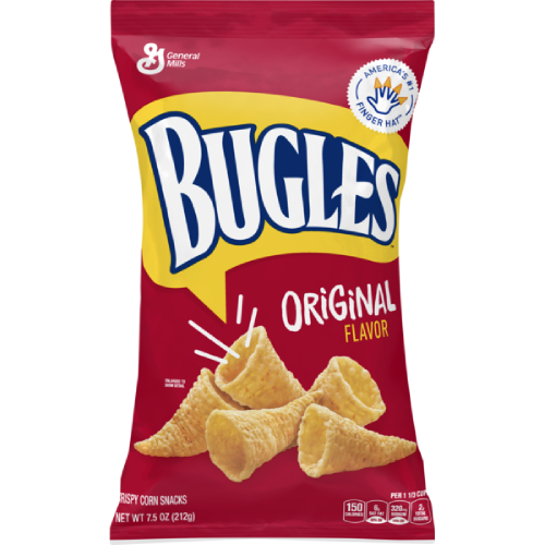 Bugles Original Flavor Crispy Corn Snacks 7.5oz