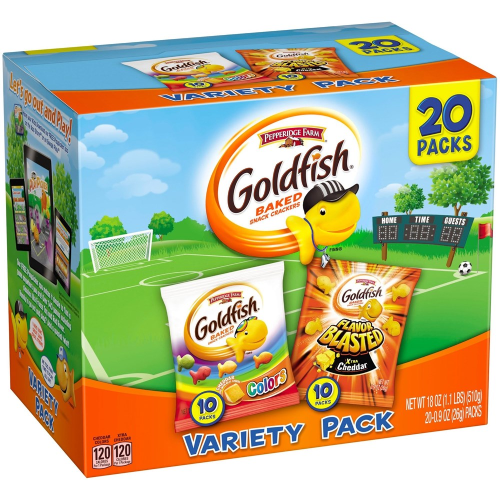 Goldfish Cheddar Variety Multipack 20ct