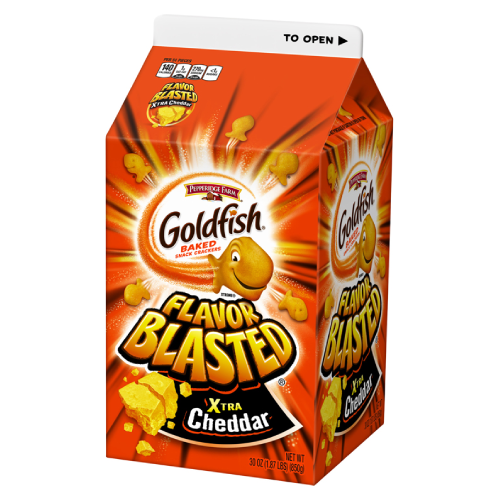 Goldfish Flavor Blasted Xtra Cheddar Baked Snack Crackers 27.3oz – USAFoods