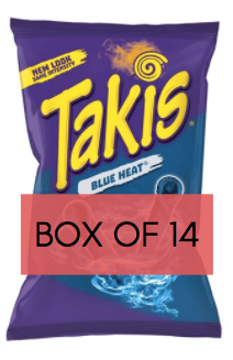 Takis Blue Heat 9.9oz [BOX OF 14]