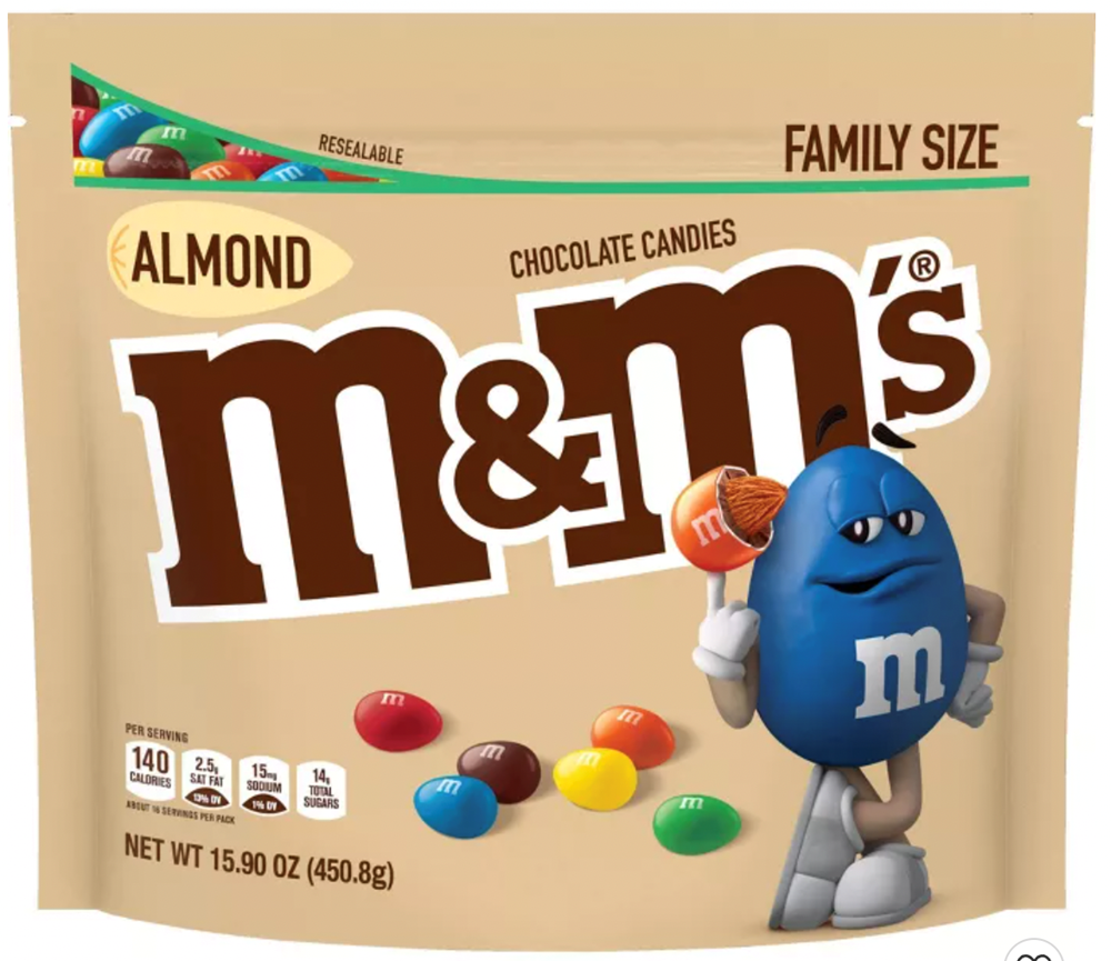 M&M's Almond Family Size 15.9oz