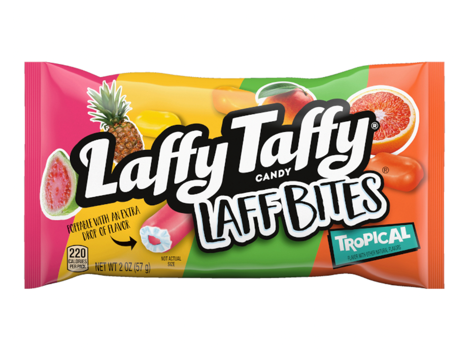 Laffy Taffy Laff Bites Tropical 2oz