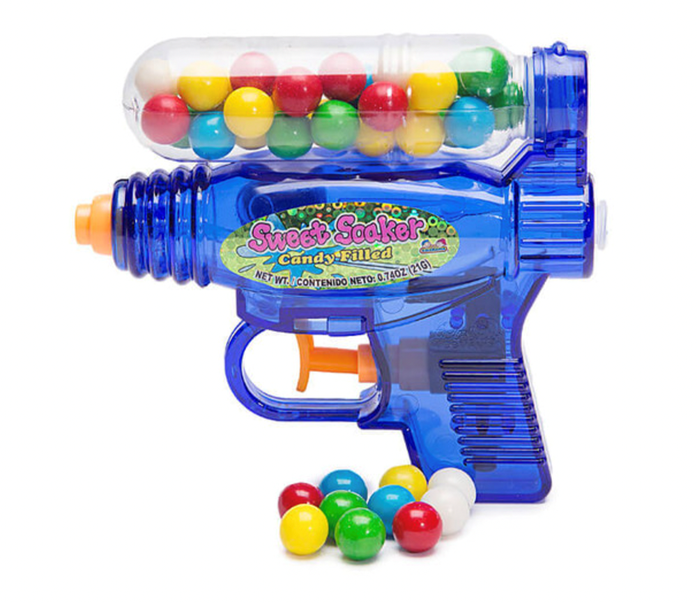 Sweet Soaker Candy Filled Gumball Watergun 0.74oz